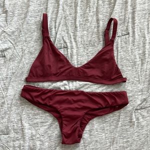 Midori bikini top and bottom